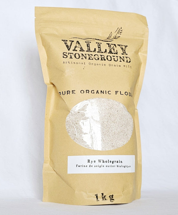 Rye Flour - Wholegrain Organic